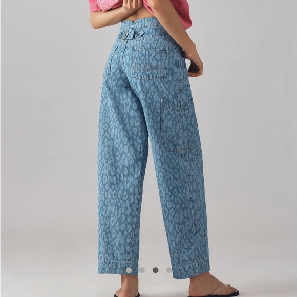 Damson Madder Drew Cargo Jeans - Picture 3 of 4